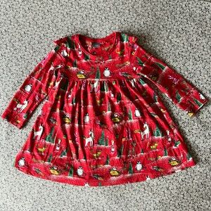 Next cotton Christmas dress